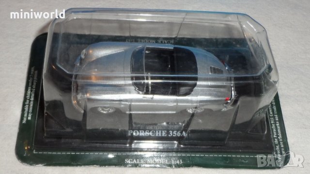 Porsche 356A SPEEDSTER 1959 - мащаб 1:43 на Del Prado модела е нов в блистер, снимка 5 - Колекции - 28459065