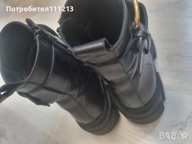 естествена кожа дамски боти, снимка 4 - Дамски боти - 43250154