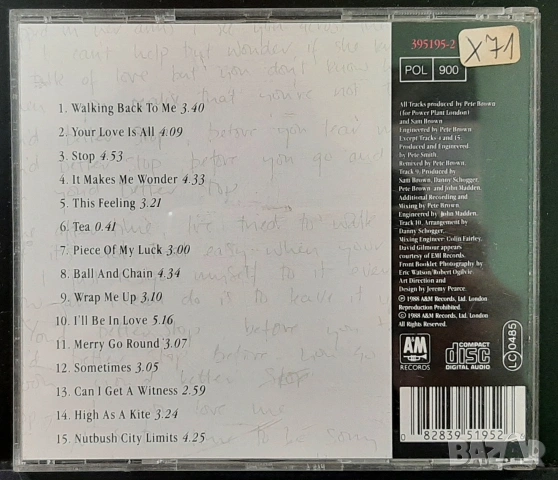 SAM BROWN stop!, снимка 3 - CD дискове - 53609936