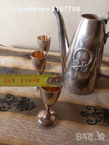 Сервиз арт нуво, снимка 4 - Антикварни и старинни предмети - 51408142