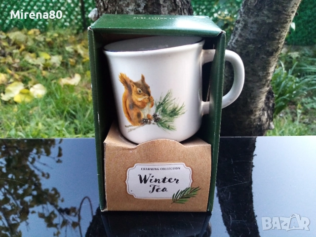 Зимна чаша за чай - нова !