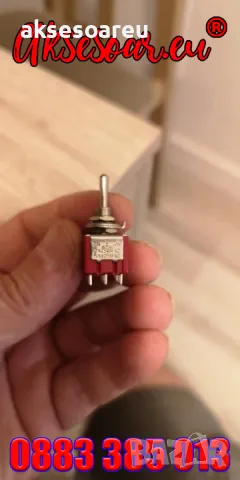 Нов качествен Ключ Превключвател с 12 крачета с 3 положения на превключване ON / OFF/ ON 5A / 125VAC, снимка 3 - Аксесоари и консумативи - 49315045