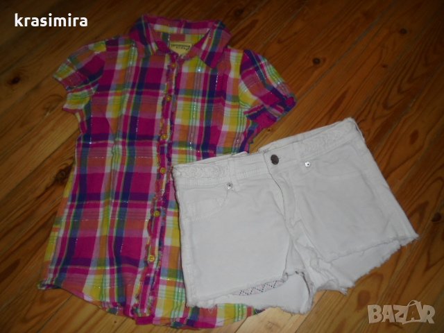 лот на ''H&M-Terranova''-размер 140см-146см, снимка 13 - Детски ризи - 28761128