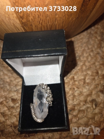 Сребърен пръстен, снимка 2 - Пръстени - 53272979