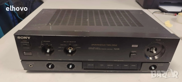 Стерео усилвател Sony TA-F411R, снимка 4 - Ресийвъри, усилватели, смесителни пултове - 52467703