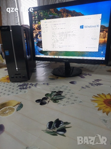 4 ядрен комплект компютър Acer -XC-605, снимка 2 - За дома - 52716818