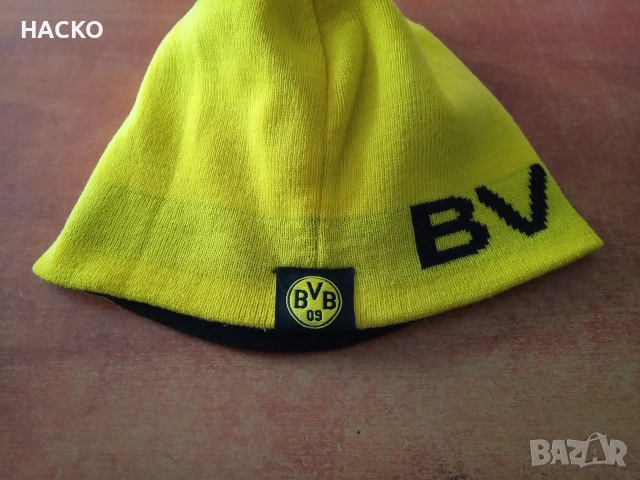 ЗИМНА ШАПКА на Borussia Dortmund , снимка 4 - Шапки - 53497499