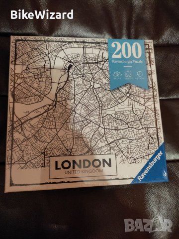 Ravensburger Puzzle 12963 Big City Life London Map  - Пъзел от 200 части НОВО, снимка 7 - Игри и пъзели - 38843224