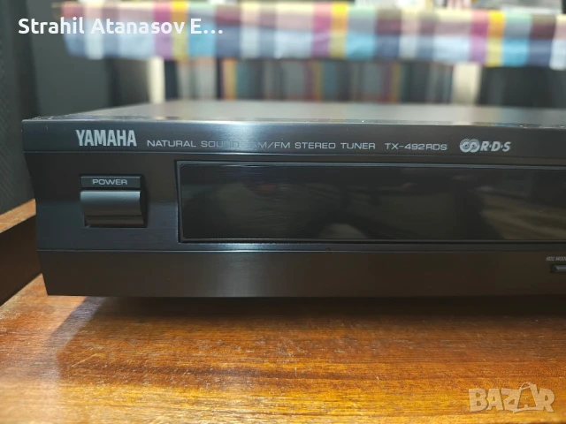 Yamaha TX-492RDS Стерео Тунер , снимка 4 - Радиокасетофони, транзистори - 51399629