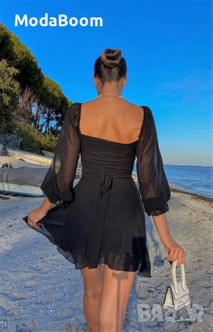 Дамска стилна рокля , снимка 3 - Рокли - 40161679