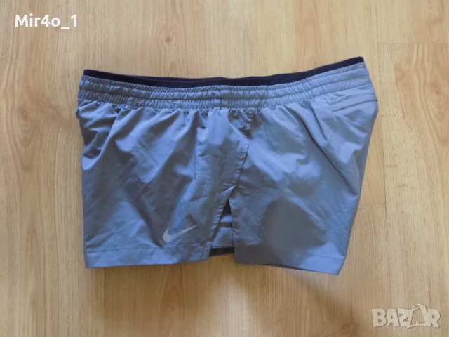 къси панталони nike running шорти гащета клин фитнес спорт крос дамски оригинал M, снимка 3 - Спортни екипи - 51288595