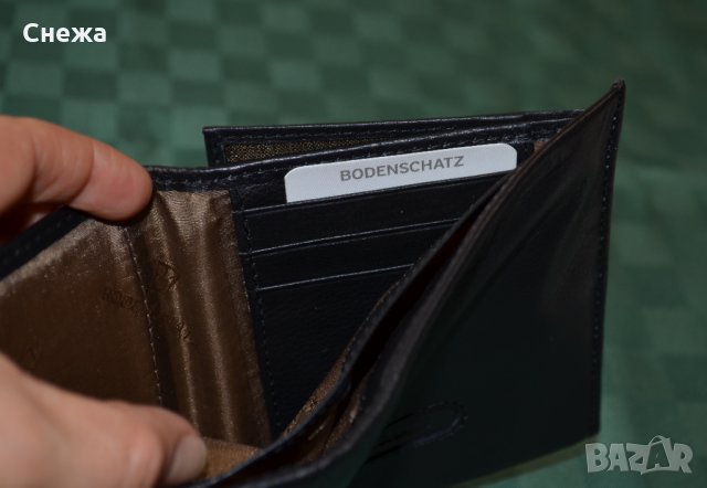 Bodenschatz Catania 8-286 СА вертикален портфейл до 14 карти, снимка 6 - Портфейли, портмонета - 32743162