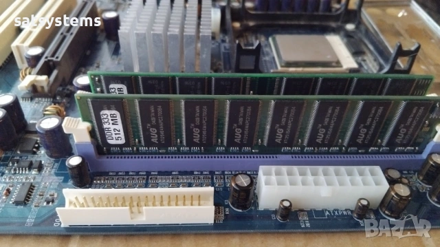 Дънна платка Jetway 865PEDAP Socket 478 CPU+FAN+RAM, снимка 6 - Дънни платки - 53213281