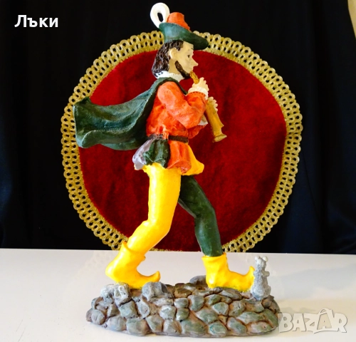 Порцеланова статуетка,фигура Хамелнският ловец на плъхове. , снимка 5 - Статуетки - 52056501
