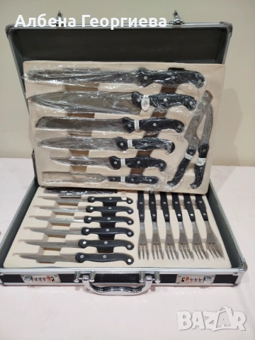 Нов комплект прибори SR KOCHMESER🍴- 24 части, снимка 15 - Прибори за хранене, готвене и сервиране - 53286349