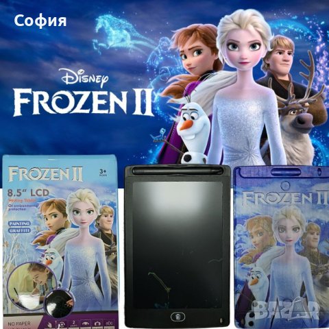 Детски LCD таблет за рисуване/писане на Frozen/ Avengers, снимка 5 - Рисуване и оцветяване - 43882293