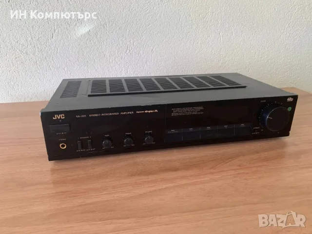 Продавам стерео усилвател JVC RX-222BK, снимка 4 - Ресийвъри, усилватели, смесителни пултове - 49553847