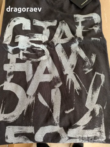 Нова дамска тениска G Star Graphic STM slim Tshirt оригинал, снимка 10 - Тениски - 49979485