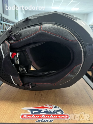 Отваряема мото каска NOLAN N100.5 ,размер L 59-60 см. вградени очила,, снимка 5 - Аксесоари и консумативи - 51923796
