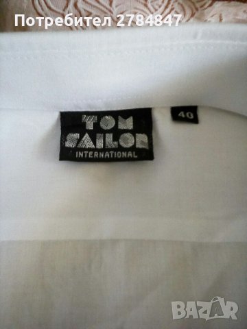 Мъжка риза Tom Sailor с дълъг ръкав, снимка 4 - Ризи - 37030886