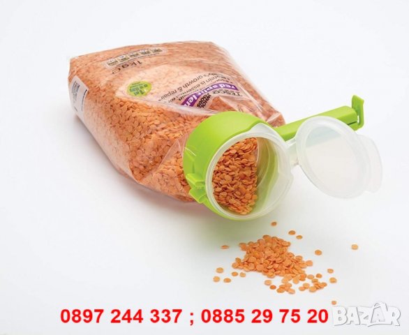 ЩИПКА ЗА ПЛИКОВЕ С КАПАЧКА ЗА ОТСИПВАНЕ - код 2503, снимка 2 - Други - 28269170