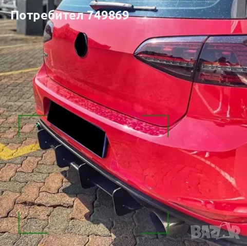 Дифузьор VW Golf 7