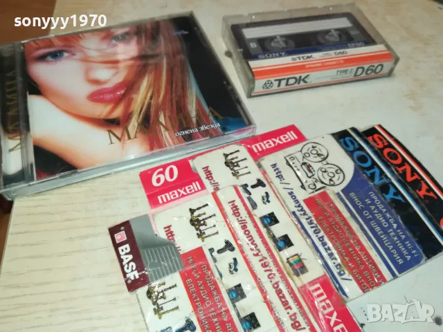МАЛИНА-КАСЕТА SONY-ЗАПИС ОТ ЦД 2603251849, снимка 3 - Аудио касети - 49652299