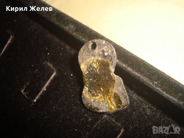 СРЕБРИСТА СТАРА ПРАВОСЛАВНА ИКОНКА 21069, снимка 4 - Антикварни и старинни предмети - 32659994