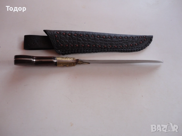 Невероятен ловен нож  с кания 5, снимка 6 - Ножове - 52825976