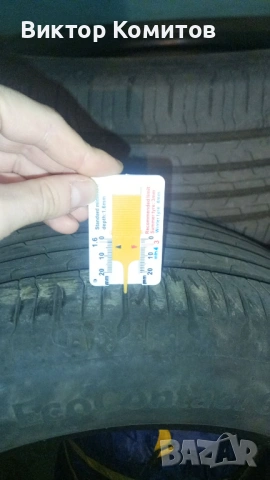Летни гуми Continental 205/55/16 91V, снимка 5 - Гуми и джанти - 53485377