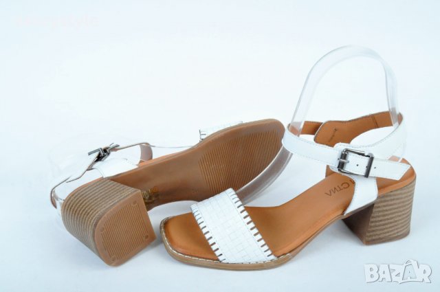 NEW! Дамски сандали от естествена кожа - Два цвята, снимка 9 - Сандали - 37041559