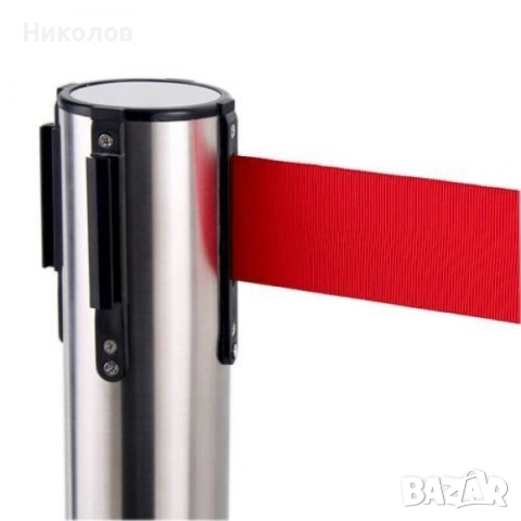 Ограничително колче / стопер с лента 220 см., снимка 6 - Друго търговско оборудване - 51835958