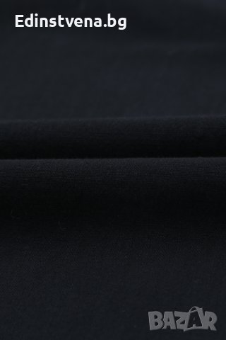 Дамски панталон с висока талия в черно, снимка 10 - Панталони - 40534639