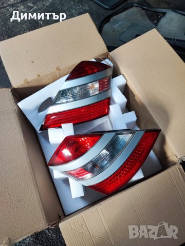 W221 стопове , сиви на цвят. Преди фейс лифт . задни светлини Mercedes.