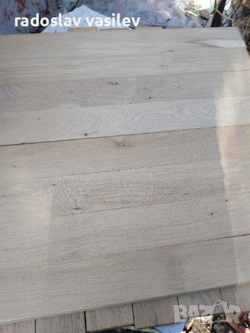 Дъбов масивен паркет нов, снимка 2 - Естествен паркет - 38149551