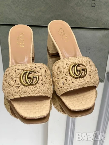 чехли на ток gucci , снимка 8 - Чехли - 51006924