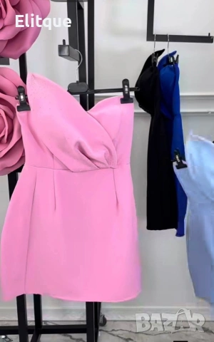 къса елегантна рокля , снимка 9 - Рокли - 53439543