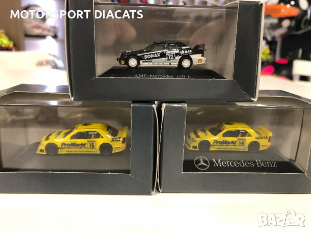 Оригинални Редки Колекционерски модели колички MERCEDES-BENZ DTM 1:87