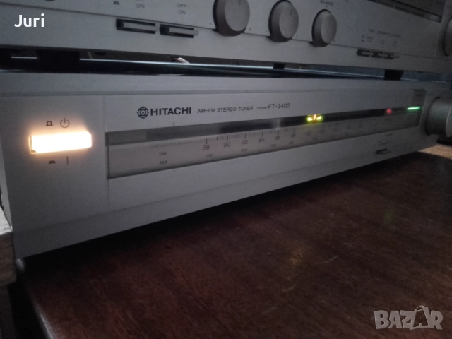 Hitachi ft 3400 тунер Made in Japan 1981 г., снимка 3 - Ресийвъри, усилватели, смесителни пултове - 52895593