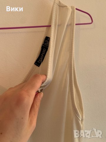 Дамски бял гащеризон рипс, снимка 9 - Гащеризони - 39840588