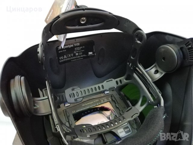 3М 9100V Speedglas заваръчен шлем,маска DIN 5-13 затъмнение, снимка 6 - Други машини и части - 33323694