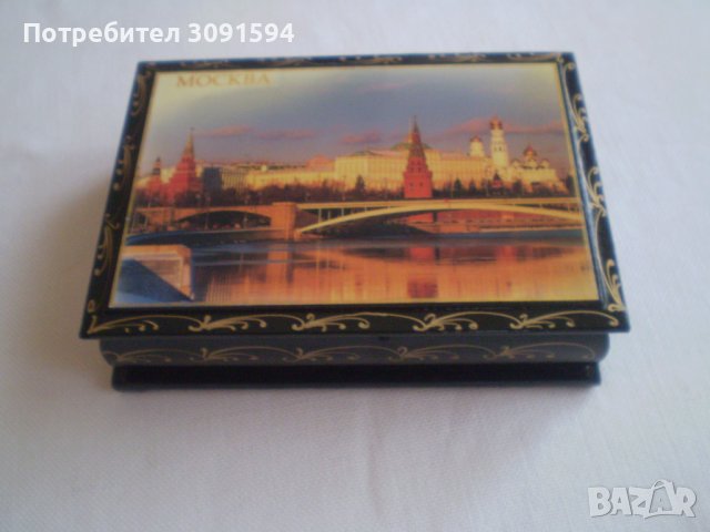  Москва    руска кутия за бижута, снимка 7 - Колекции - 37468577