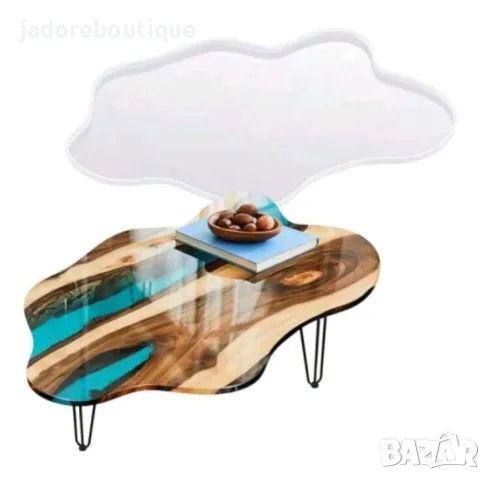 Силиконов молд за епоксидна смола Плот за маса