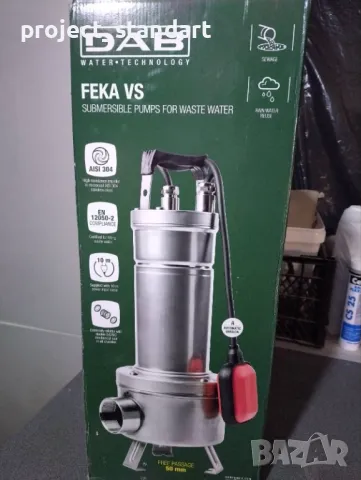 Продавам канална помпа DAB FEKA VS 550 M-A, снимка 2 - Водни помпи - 48457089