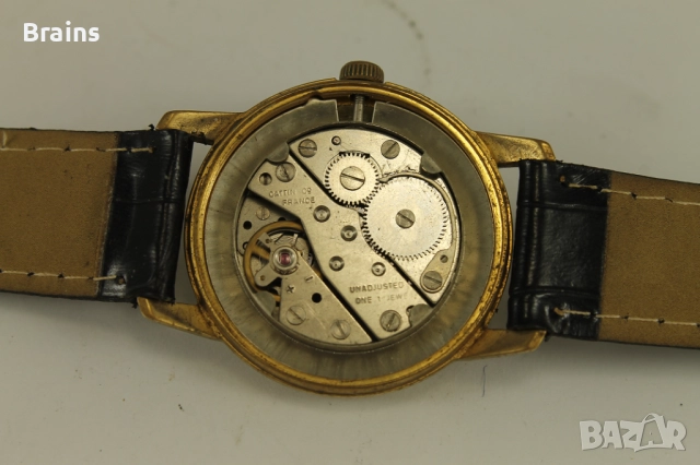 1960's QUALEX Френски Позлатен Ръчен Часовник, снимка 8 - Антикварни и старинни предмети - 51745568