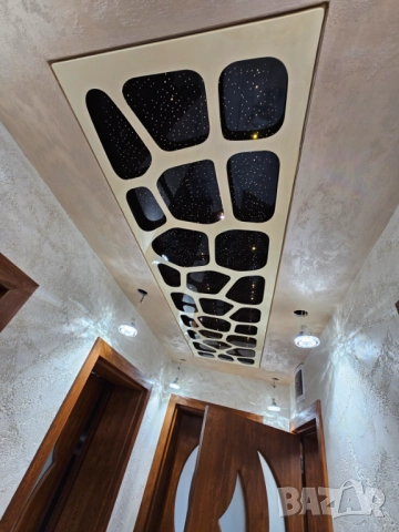 Опънат таван (окачен, светещ или 3D) с 10 год. гаранция от www.BONITA.bg Производител №1 в България