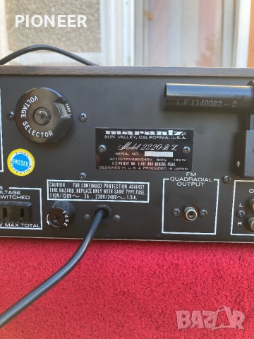 MARANTZ 2220 BL, снимка 6 - Ресийвъри, усилватели, смесителни пултове - 52264571