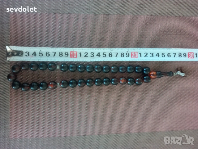 Красива и стилна.Класическа броеница., снимка 3 - Антикварни и старинни предмети - 51599822