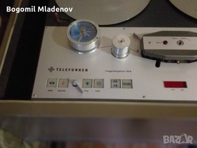 TELEFUNKEN magnetophon 15A Tape Machine и само количката, снимка 3 - Декове - 27234247