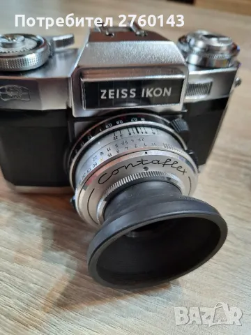 Фотоапарат ZEISS IKON Contaflex 2 обектива Carl Zeiss, снимка 2 - Фотоапарати - 49878774